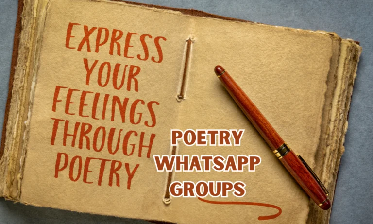 Poetry WhatsApp Groups Link, Poetry WhatsApp Groups