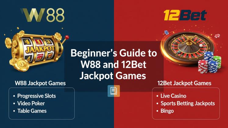 Beginner’s Guide to W88 and 12Bet Jackpot Games